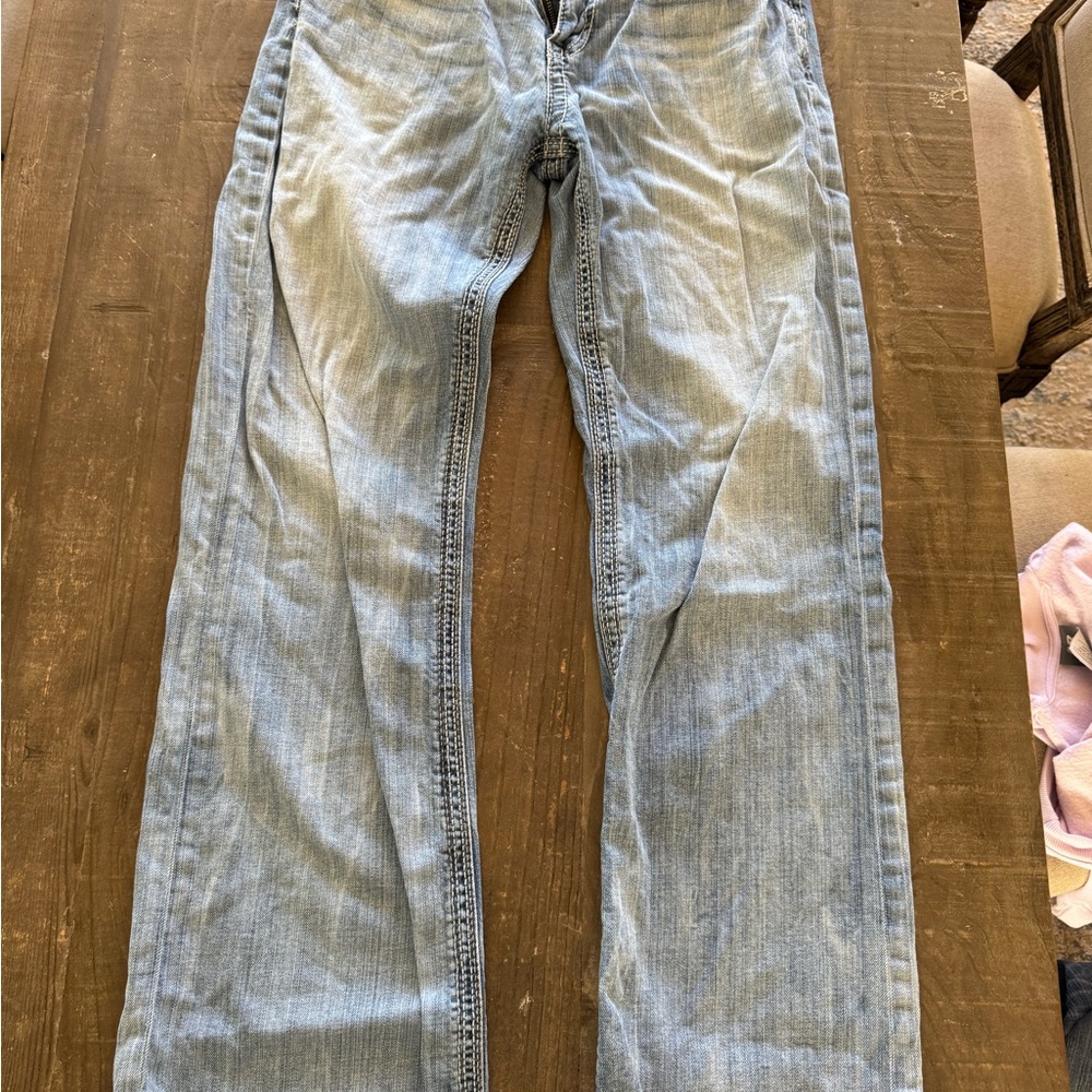 BKE Men's Light Blue Straight Jeans - Picture 5 of 6